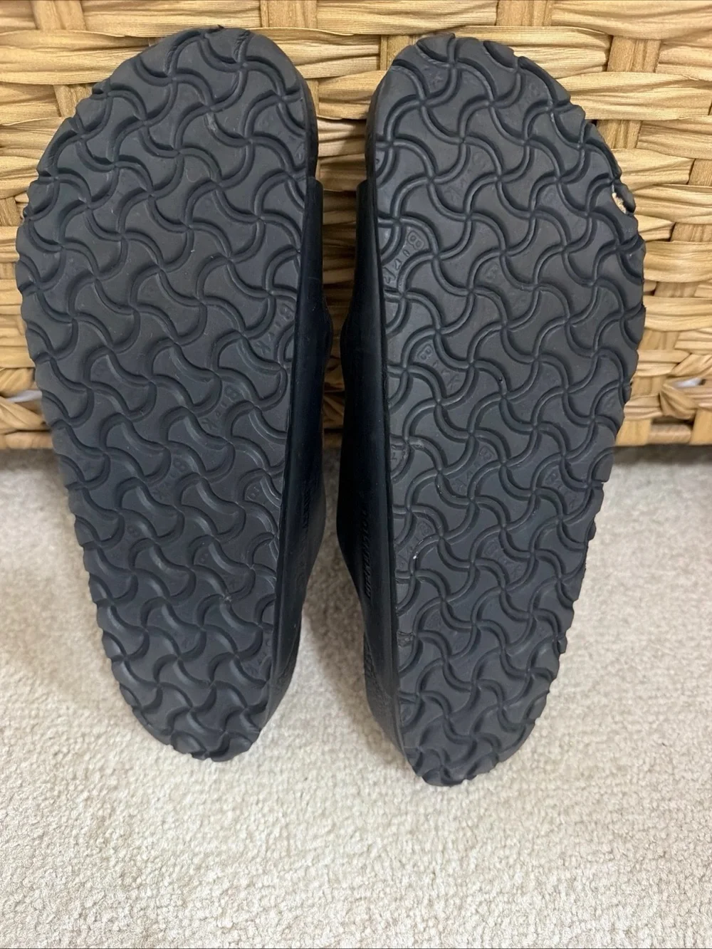 Birkenstock Arizona Eva Slip On Sandals Black Unisex Adult Size EUR 43 Rubber